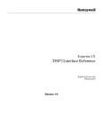 Experion LX DNP3 Interface Reference