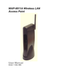 WAP-0011A Wireless LAN Access Point User Manual