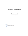 RTI Real-Time Connect - Community RTI Connext Users