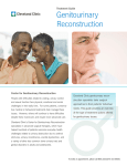 Treatment Guide Genitourinary Reconstruction