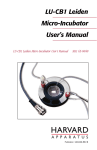 LU-CB1 Leiden Micro-Incubator User`s Manual