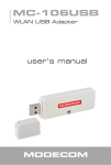 MC-106usb Users manual GB