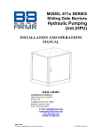 MODEL 611x SERIES Sliding Gate Barriers Hydraulic