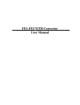 FE1-FE1*ETH Converter User Manual