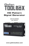 HD Pattern Signal Generator