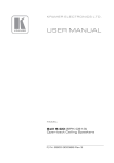 Kramer Galil 6-CO User Manual