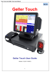 Towa Touch and Geller Touch user Manual - THE-CHECKOUT-TECH