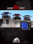 Triple Dog GT Diesel By Bully Dog User manual
