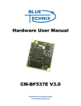 Hardware User Manual CM-BF537E V3.0