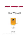 User Manual - Home Buddies Cam