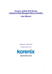 Manual - Korenix