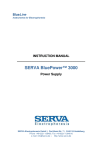SERVA BluePower™ 3000 Power Supply