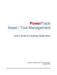 PowerTrack Asset / Tool Management