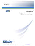 PhotoniQ IQSP584 128 Channel Data Acquisition System