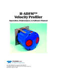 H-ADFM Velocity Profiler User Manual