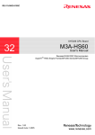 M3A-HS60 User`s Manual