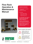 Flow Rack Operation & Maintenance Manual