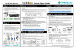 Visio-Vidblox 3G-SL RX_Quick Start Guide_Rev A_pg1_New
