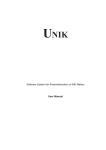 Software System for Parameterization of NiK Meters User Manual