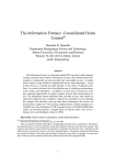 The Information Furnace: Consolidated Home Control