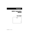 VISTA Automation Module (VAM) User Manual