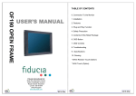 OF190 OPEN FRAME USER`S MANUAL