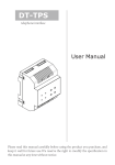 DT-TPS User Manual