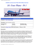 It`s Your Plane - Pt 1