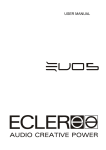 USER MANUAL - ECLER Dj Division