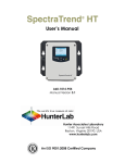 SpectraTrend HT User Manual