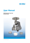 User Manual - EL-CELL