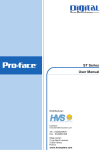 PROFACE - ST Series User Manual