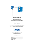 MODEL 2851-LT MODEL 2852-LT