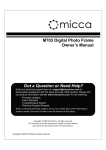 Micca M703 User`s Manual