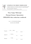 GIRAFFE data reduction cookbook