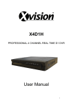 X4D1H User Manual