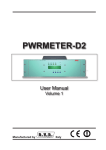 PWRMETER-D2 - RVR Elettronica SpA Documentation Server