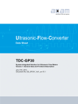 Ultrasonic-Flow-Converter - acam messelectronic gmbh