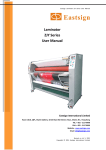 Laminator ZJY Series User Manual