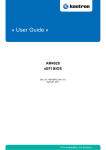 AM4020 uEFI BIOS User Guide, Rev. 3.0