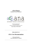 ANA Project ANA Core Documentation