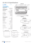 DL105 I/O Specifications