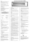 1C500W2 User Manual - 1 page