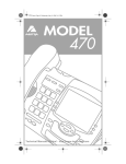 470 User Manual - Sophie Systems