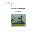 Concave Machine Manual