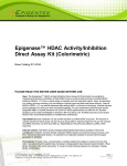 Epigenase™ HDAC Activity/Inhibition Direct Assay Kit