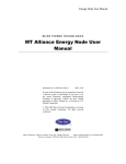 MT Alliance Energy Node User Manual