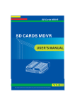 SD CARD PRODUCT MANUAL V1.CDR