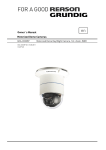Owner´s Manual Motorized Dome Cameras
