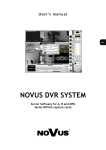 NOVUS DVR SYSTEM